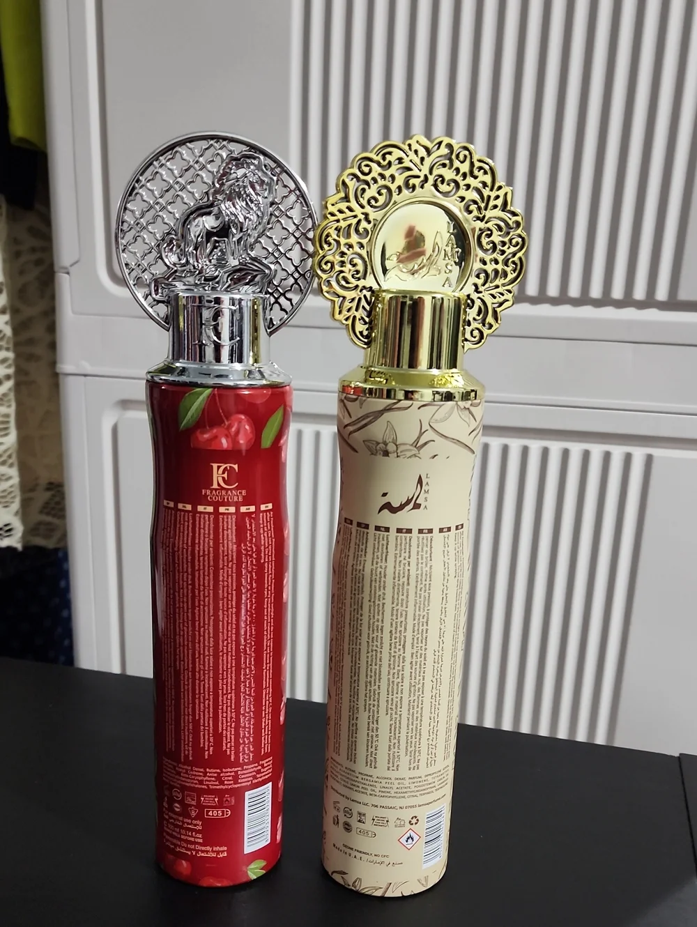 Set Of 2 Room Sprays Vanilla Obsession & Lush Cherry